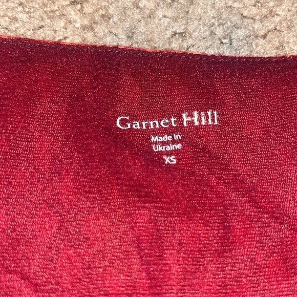 Garnet Hill Crossover Knit Keyhole Jersey Sleeveless Maxi Dress Red Orange XS - Picture 7 of 8